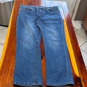 Men's Relaxed Fit Blue Jeans cl1